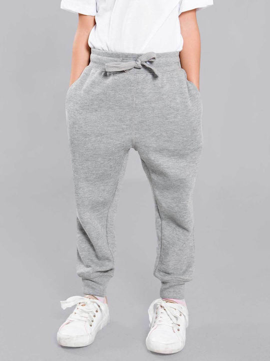 JHK Pantaloni De Trening Pentru Copii Gri Melanj