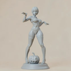 Άβαφη 3d Φιγούρα Lady Pumpkin Halloween 3d Βάψιμο Diy Δώρο Χρώματα 20 Cm 1:8 Άβαφη 3d Φιγούρα Lady Pumpkin Halloween 3d Βάψιμο Diy Δώρο Χρώματα 20 Cm 1:8
