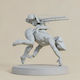 Unpainted 3D Figur Pieck Cart Titan Angriff auf Titan Bemalt Diy Geschenk Farben 20 Cm 1:8