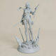 Unbemalte 3d Figur Mikasa Ackerman Sexy Aus Angriff auf Titan Bemalen Diy Geschenk Farben 30 Cm 1:6