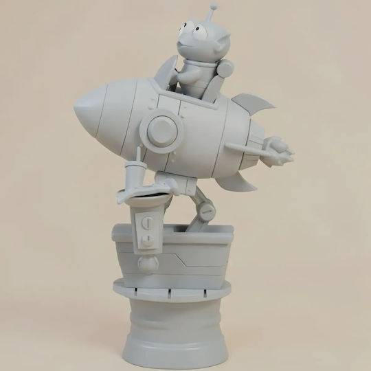 Άβαφη 3d Фигура Little Green Aliens От Disney Боядисване Diy Подарък Цветове 30 См 1:6