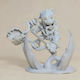 Unpainted 3D Figure Chibi Collection Venom Pool Groot Chibi Painting DIY Gift Colors 30 Cm 1:6