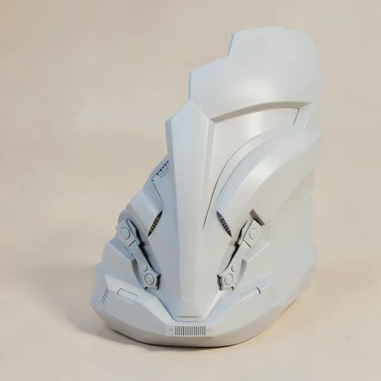 Unpainted 3D Figure Cosplay Arcann Mask Star Wars Old Republic Painting DIY Gift Colors 30 Cm 1:6