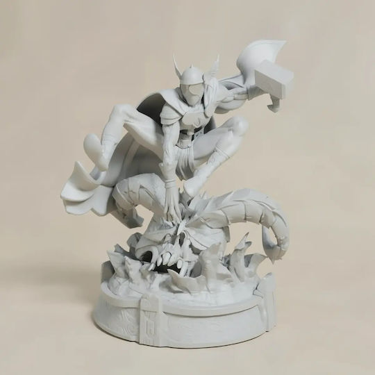 Unpainted 3D Figure Spider Thor In Action 3D Printing Models Painting DIY Gift Colors 15.2 Cm 1:12