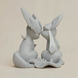 Άβαφη 3d Φιγούρα Basic Pokemon Collection Glaceon Leafeon Βάψιμο Diy Δώρο Χρώματα 30 Cm 1:6 Άβαφη 3d Φιγούρα Basic Pokemon Collection Glaceon Leafeon Βάψιμο Diy Δώρο Χρώματα 30 Cm 1:6