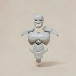 Άβαφη 3d Φιγούρα Cosplay Batman Armor Suit Βάψιμο Diy Δώρο Χρώματα 20 Cm 1:8 Άβαφη 3d Φιγούρα Cosplay Batman Armor Suit Βάψιμο Diy Δώρο Χρώματα 20 Cm 1:8