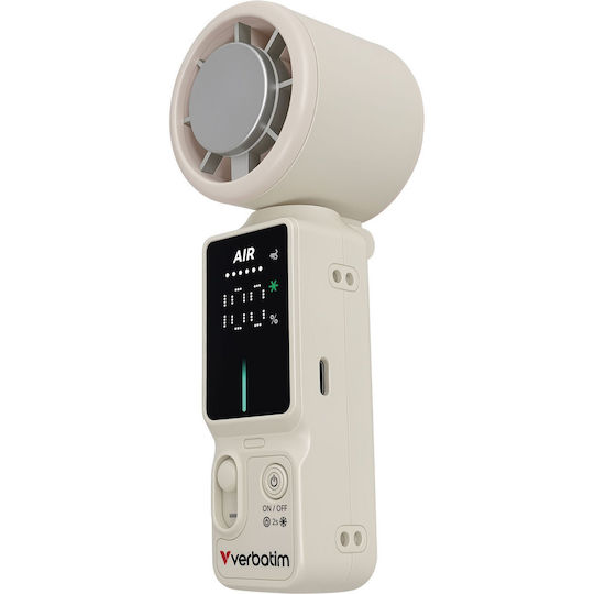 Verbatim Cool `n` Go Handheld USB Fan 10W White