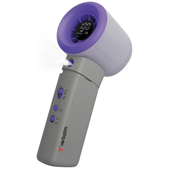 Verbatim Cool n Go Handheld Ventilator Elektrisch Mit Wasser Türkis