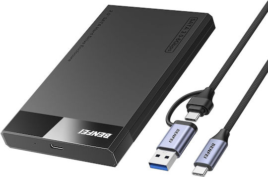 Benfei SATA III Hard Drive Case with SATA USB 3.0 Type-C Connection
