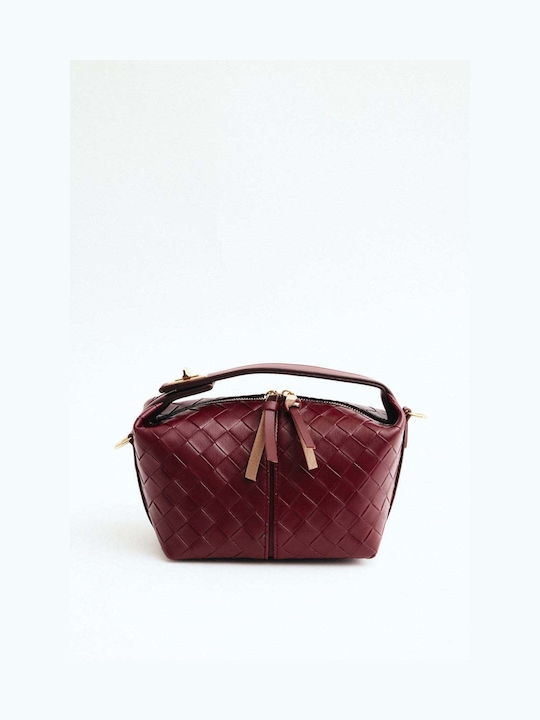 Women's Shoulder Bag Burgundy