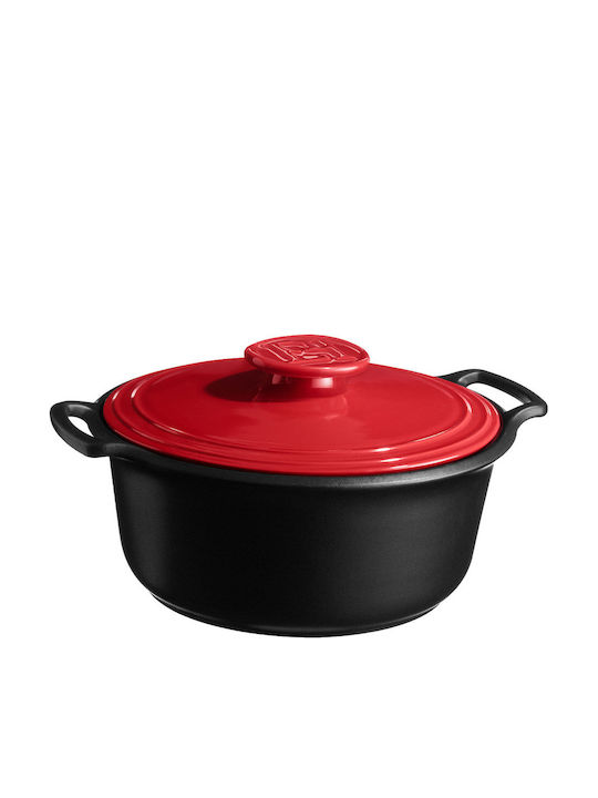 Emile Henry Ρηχή Κατσαρόλα από Μαντέμι 4lt / 28cm