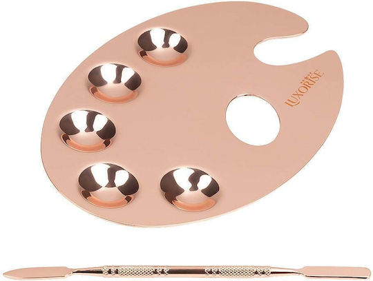 Luxorise Metallische Mischpalette Mischwerkzeug Gold