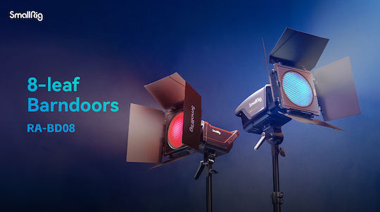 Smallrig Ra-bd08 8-Leaf Barndoors 4204 Fresnel & Bowens Mount