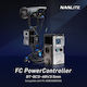 Nanlite FC Powercontroller BT-BCS-48V3.5mm Stație De Control Cu Mâner Pentru Baterie V-Mount FC-300B FC-500B FC-500C