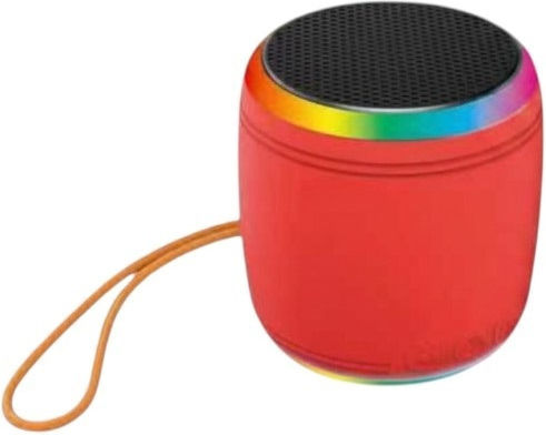 Kimiso KMS-M18 Bluetooth Lautsprecher 3W mit Betriebszeiten bis zu 3 Stunden Rote