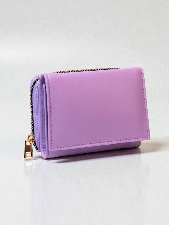 Kleines Damenbrieftasche Flieder