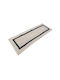 Natural Home Rectangular Jute Rug Black 60x120cm