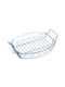 Pyrex Οβάλ Πυρίμαχο Σκεύος Γυάλινο 39x27x11cm