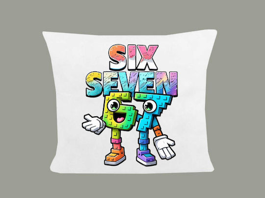 Μαξιλάρι Διάσταση 40x40cm Six-seven Λευκό