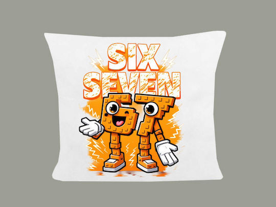 Pillow Size 40x40cm Six-Seven White