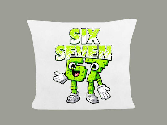 Pillow Size 40x40cm Six-Seven White