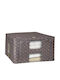 General Trade Stoff Aufbewahrungsbox mit Deckel Braune 50x40x34cm