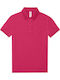 B&C Damen Werbebekleidung T-Shirt Kurzärmelig Fuchsie