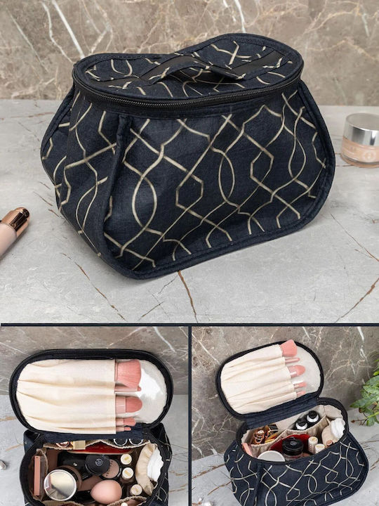 Enpapa Kulturbeutel Make-up Tasche Griff Reiseo...
