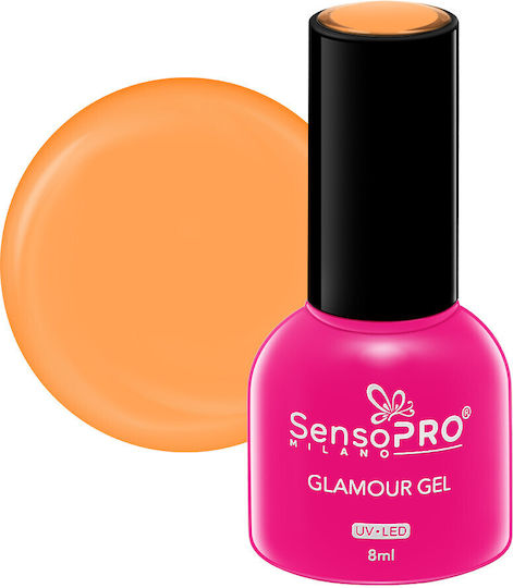 SensoPro Glamour Ojă Pentru Unghii Cu Gel Manuka Honey #39 Ochi De Pisică 8ml