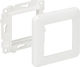 Kontakt-simon Simon Connect Flush Mount Bracket Frame K45 Pure White Kr245/9 Kr245/9
