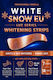 White Snow EU Ленти за избелване на зъби 14 бр. WS-PRO-7