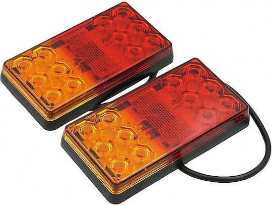 Trailer Light LED Waterproof Set of Lights with Screws 1pc