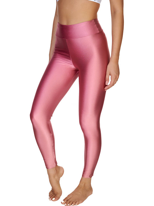 Comfort Training Damen Leggings Glänzendes Rosa