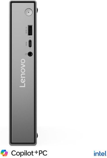 Lenovo Neo 50q Gen 6 SFF Desktop PC (Ultra 7-256V/16GB DDR5/512GB SSD/No OS) με Πληκτρολόγιο (GR)