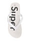 Flip Flops In White Colour