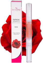 Sensopro Milano Rose Oil for Cuticles Nail Treatment