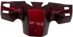 Hinteres Kunststofflenkrad Rot Elektroroller Electro Action 25