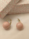Earrings Made Of Gold Plated Steel E324