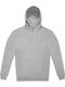 B&C Sport Мъжки Рекламен Суитшърт Sport Grey