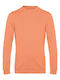 B&C Men's Promotional Long Sleeve Sweatshirt Melon Orange