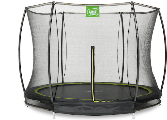 Exit Toys Silhouette Outdoor Trampoline 244cm Diameter with Safety Net