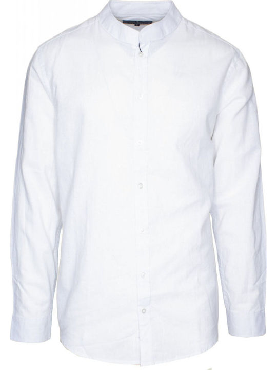 Explorer Long Sleeve Linen Shirt in Regular Fit...