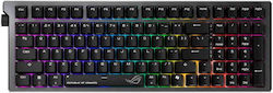 Asus ROG Strix Morph 96 Безжично Гейминг Механична Клавиатура с ROG NX V2 Превключватели и RGB Осветление (Английски US)