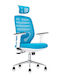 Fylliana Fl8036 Office Chair Light Blue