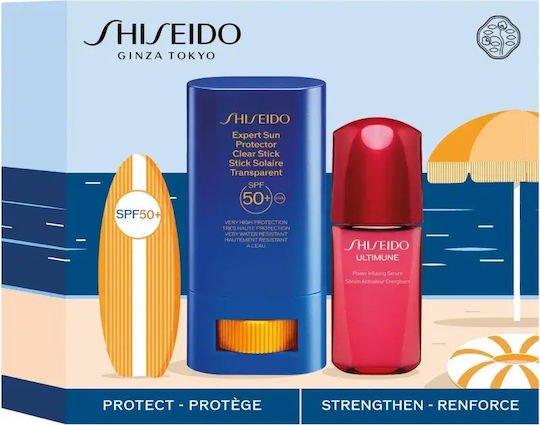 Shiseido Expert Sun Protector Clear Stick SPF 50+ Gift Set Women