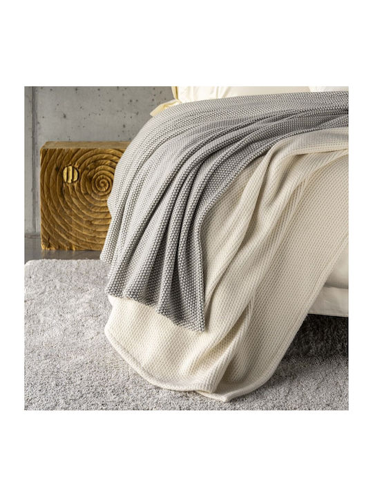 Celso De Lemos Himalaya Sofa Throw 2 Seater 245x255cm Granit