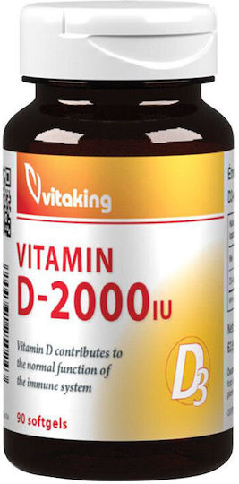 Vitaking Vitamin D-2000 Vitaking 90 Меки капсули