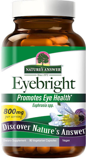 Nature's Answer Eyebright Nature's Answer 90 вегетариански капсули