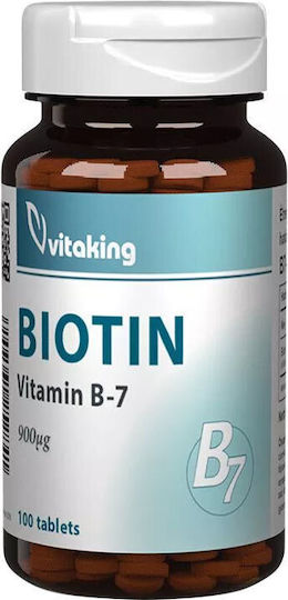 Vitaking B7 Биотин 900 мкг Vitaking 100 таблетки
