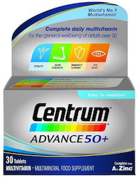 Centrum Advance 50+ Мултивитамини 30 таблетки 6...